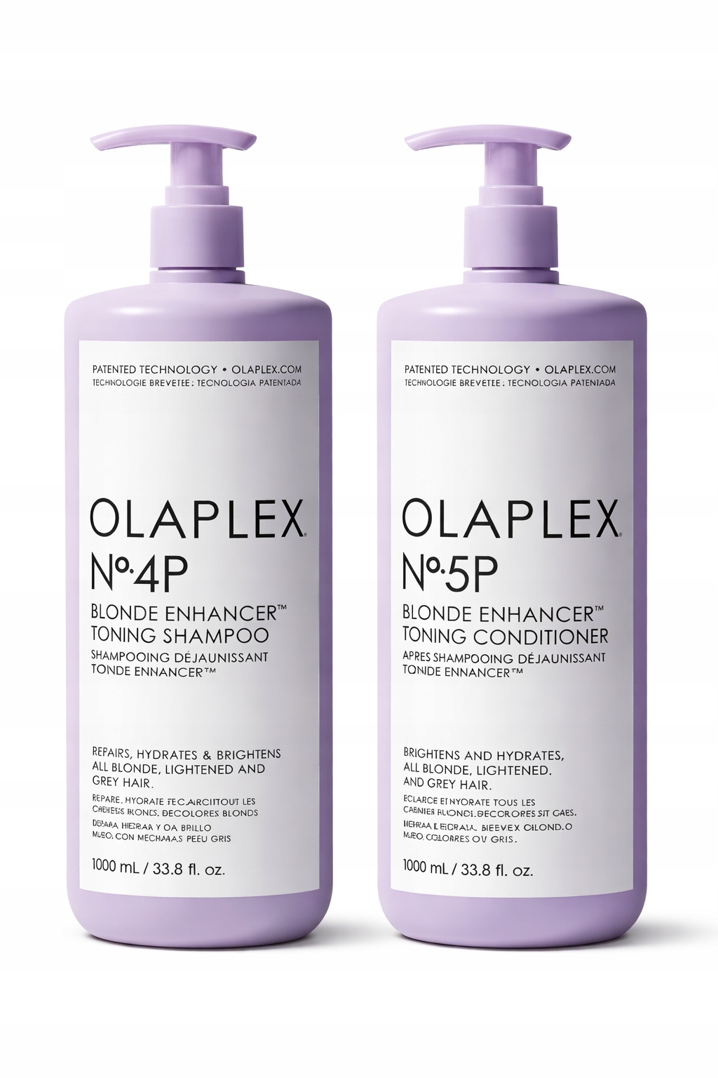 Sada Olaplex No.4P & Olaplex No.5P Duo Tónovací sada pro blond vlasy