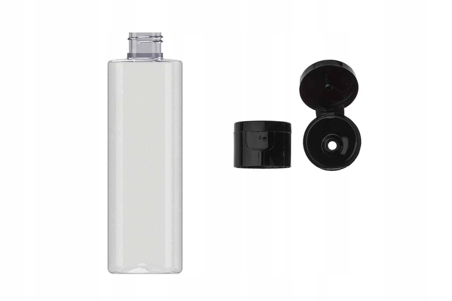 

Butelka plastikowa Pet 250 ml z nakrętką Flip Top