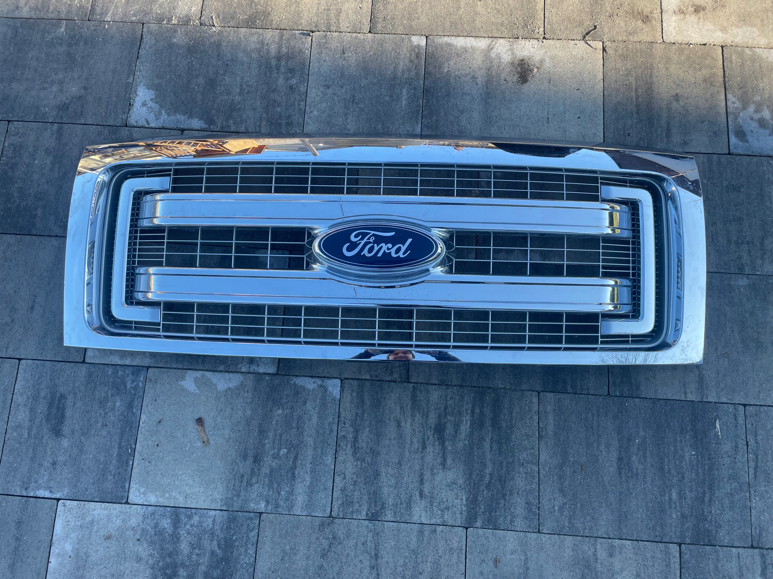 FORD F150 F-150 XLT 2009- GRILL ATRAPA CHROM ORYGINAŁ