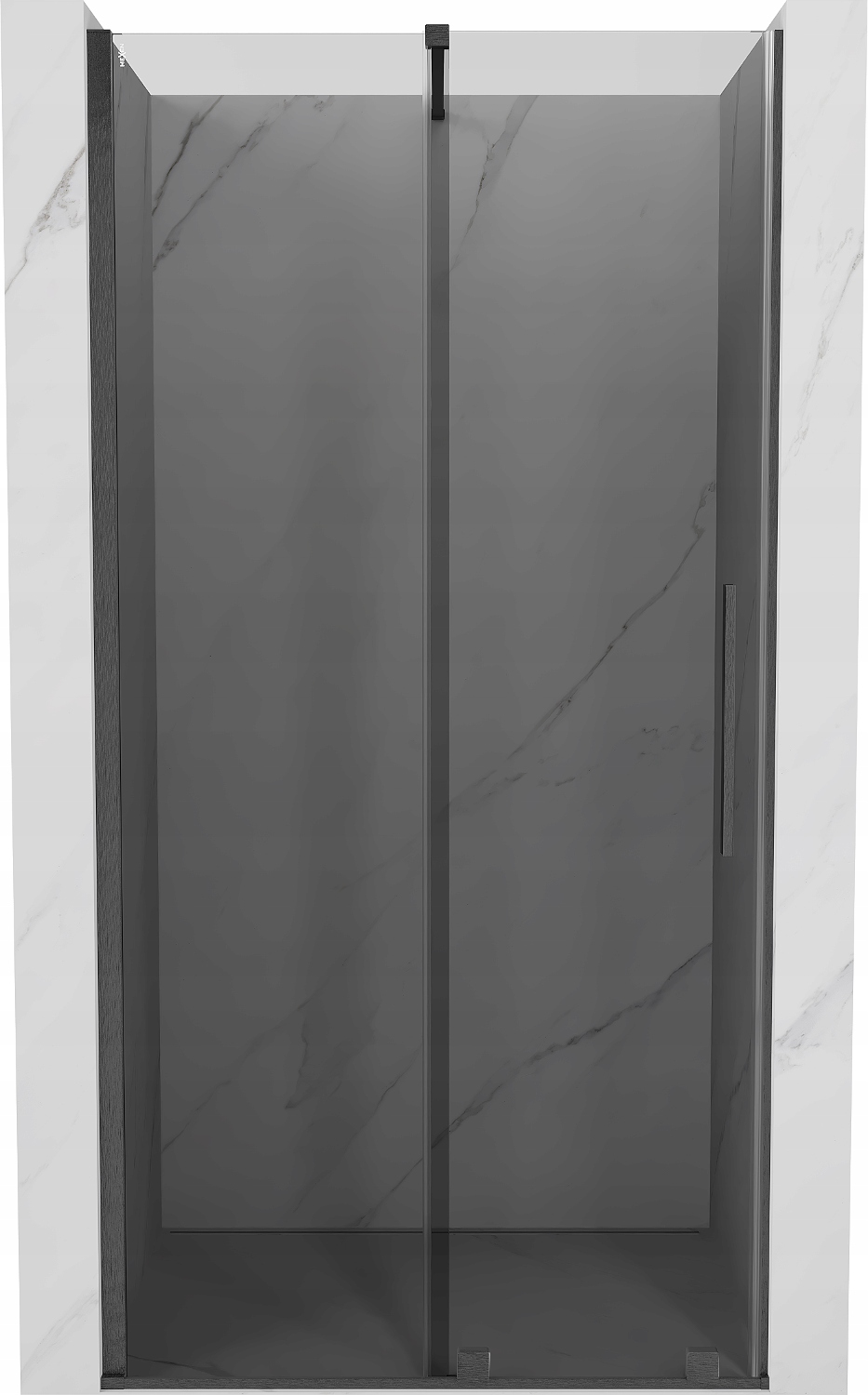 Mexen Velar posuvné sprchové dveře 100x200 cm, grafit, gun gray