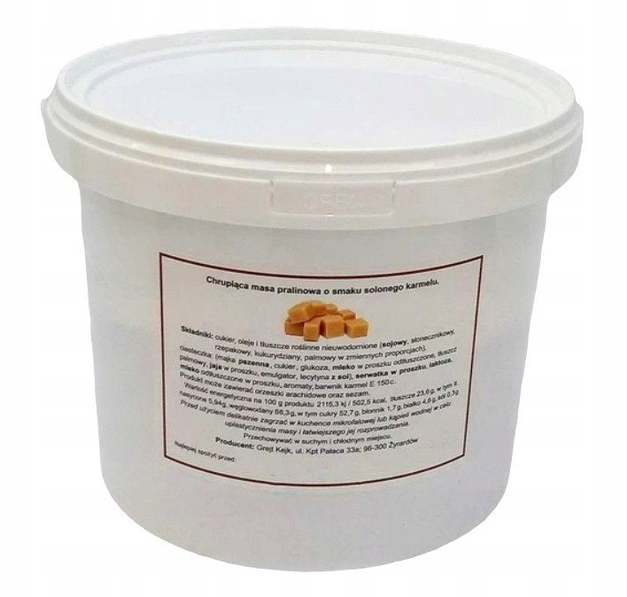 

Pralina Solony Karmel 0,5 kg Grejt Kejk