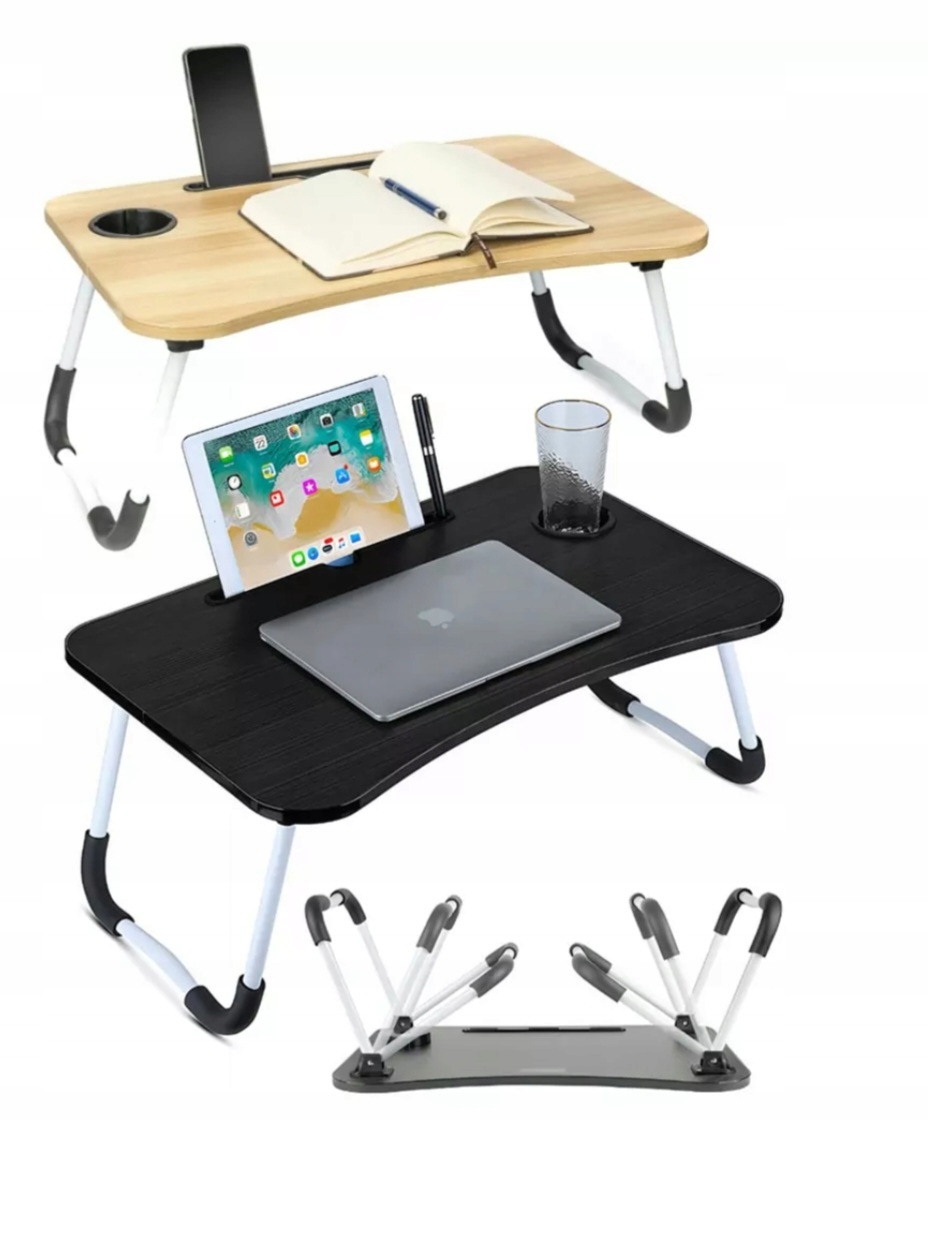 SKŁADANY ROZKŁADANY STOLIK PODSTAWKA SKŁADANA POD LAPTOPA DO ŁÓŻKA STOJAK C