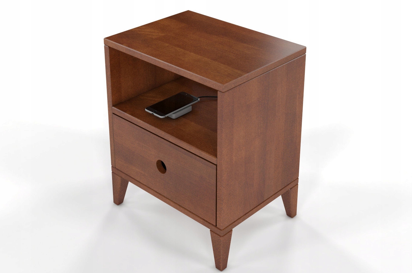 DSI-meble - Szafka nocna bukowa SUND kolor orzech Marka Dsi-Meble
