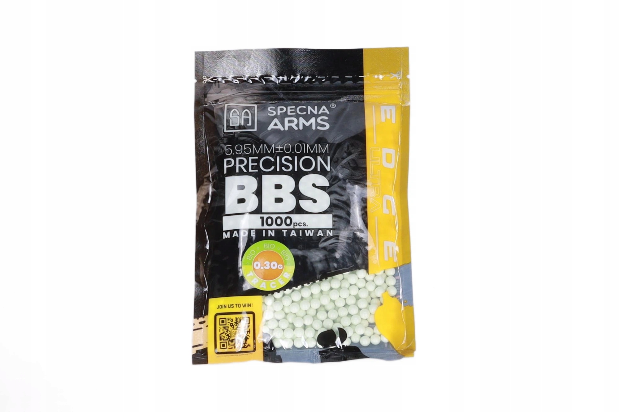 Kulki precyzyjne Asg 0.30g Specna Arms Edge Ultra Bio Tracer 1000 sztuk