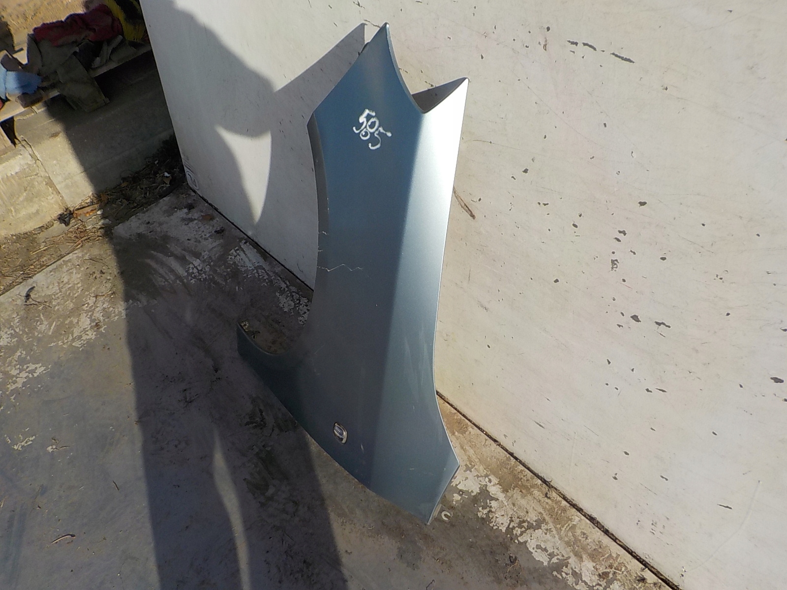 585 SKODA FABIA II LIFT fender left front front