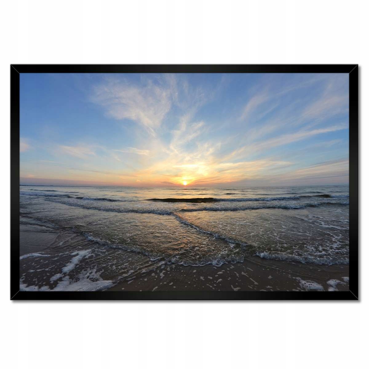 Plakáty v rámu 60x40 Západ slunce nad mořem