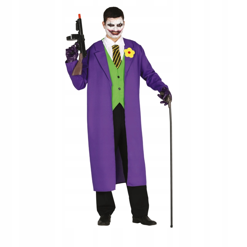Kostým Joker DC Comics Kabát Košile M (48-50)