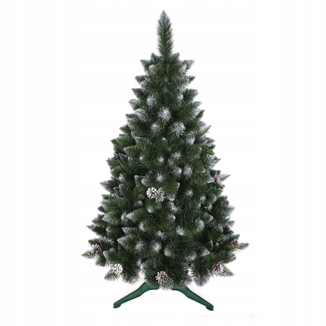Roy Vianočný stromček borovica so šiškami De Lux strieborná 150 cm