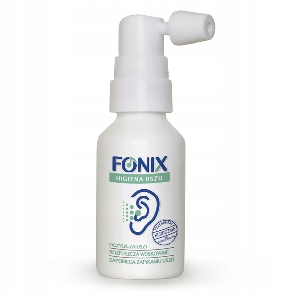 

Fonix Higiena Uszu Spray Do Usuwania Woskowiny