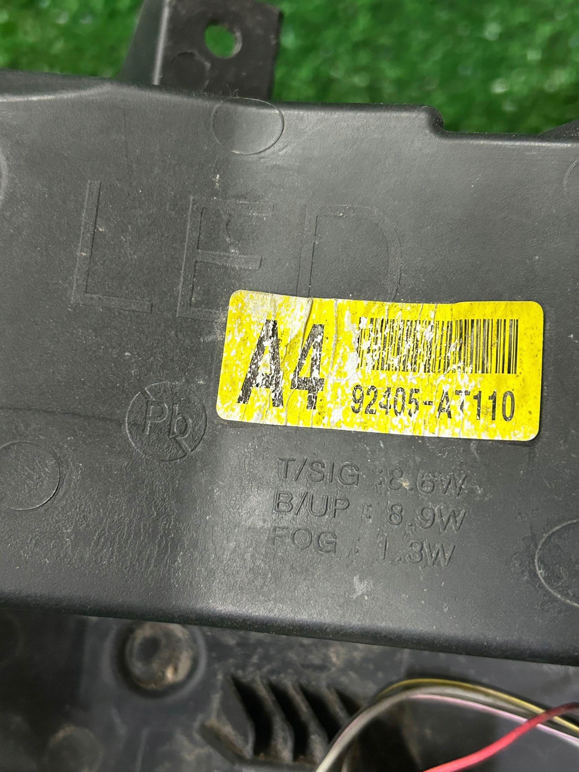 light rear part rear left W bumper KIA NIRO II NR.0027