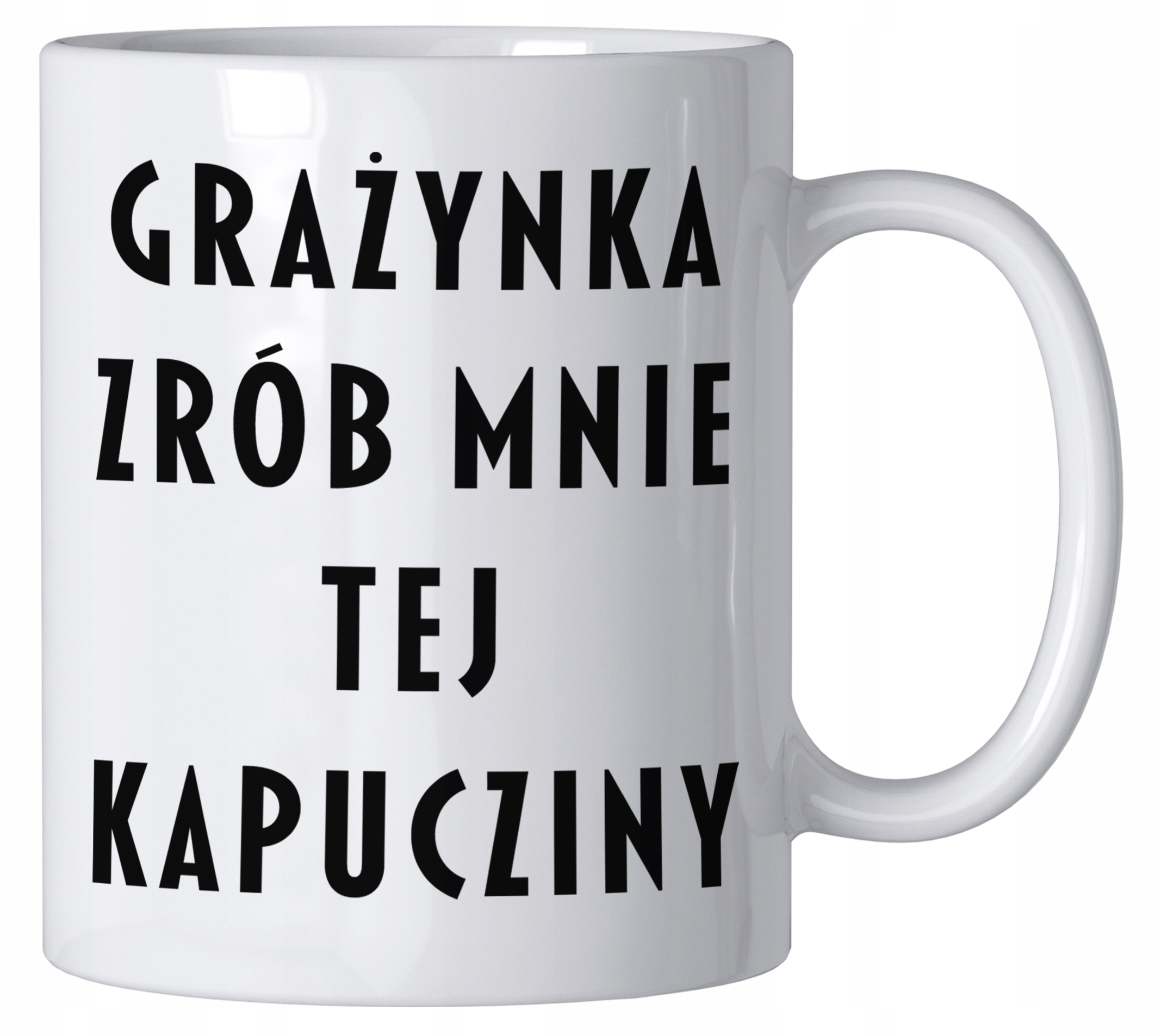 

Kubek Śmieszny Cappuccino Kawa Dowolne Imię