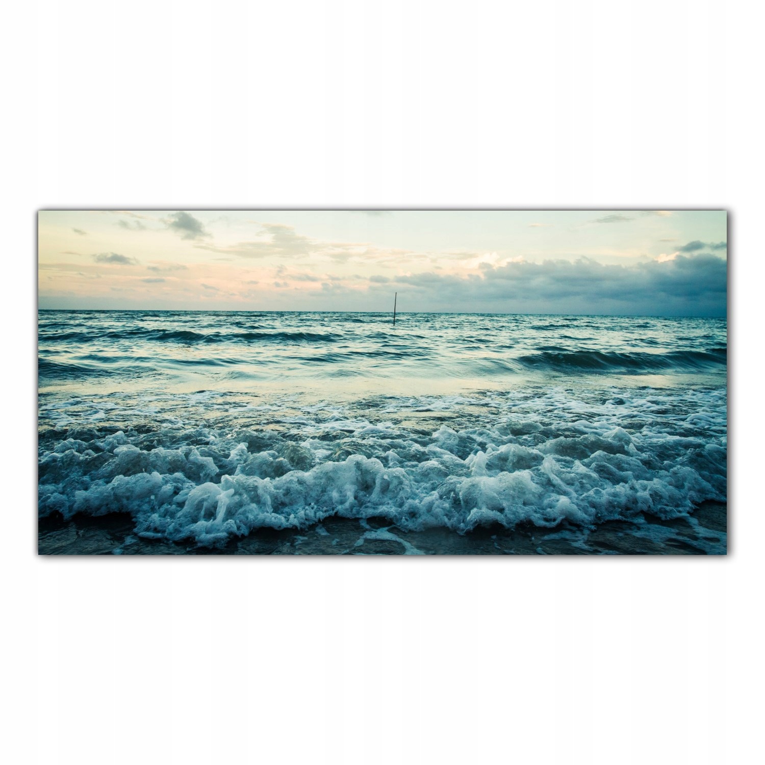 

Obraz Szklany Foto-obraz Fale Plaża Morze 100x50