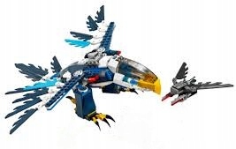 LEGO 70003 Chima ERIS' EAGLE INTERCEPTOR - elementy zestawu BEZ FIGUREK