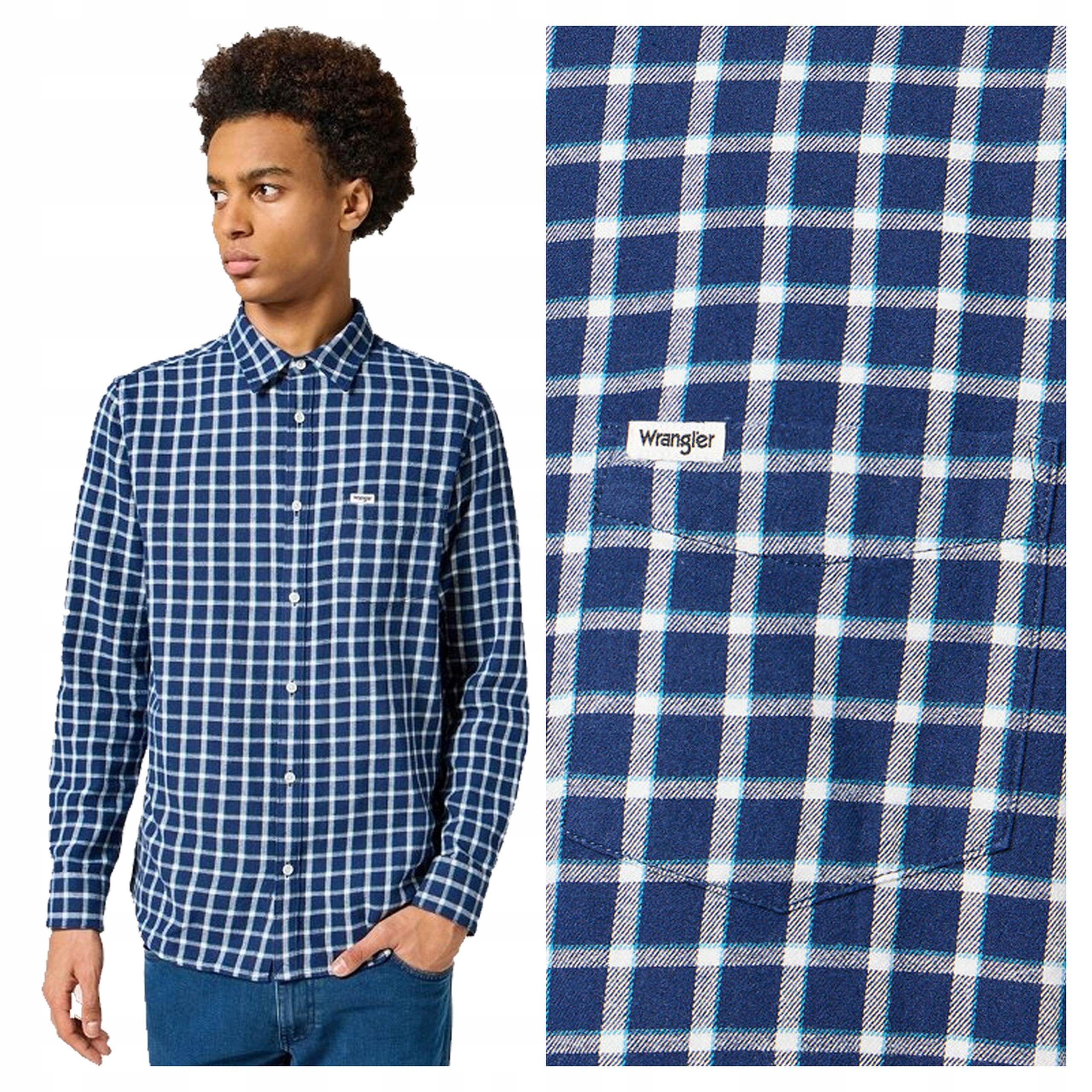Wrangler 1 Pkt Shirt M Pánská košile