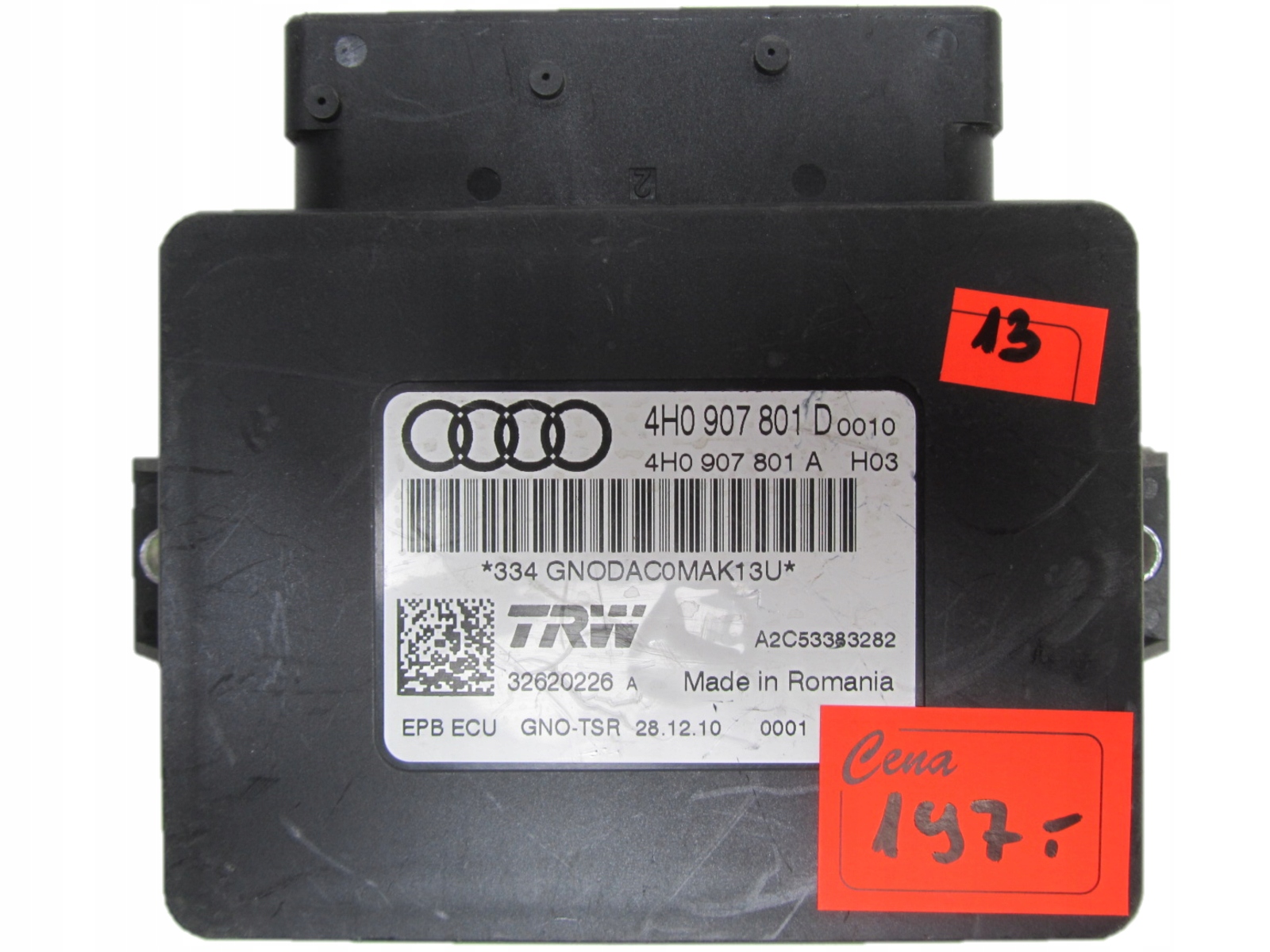 AUDI A6 A7 A8 МОДУЛЬ HAMULCAh0907801d