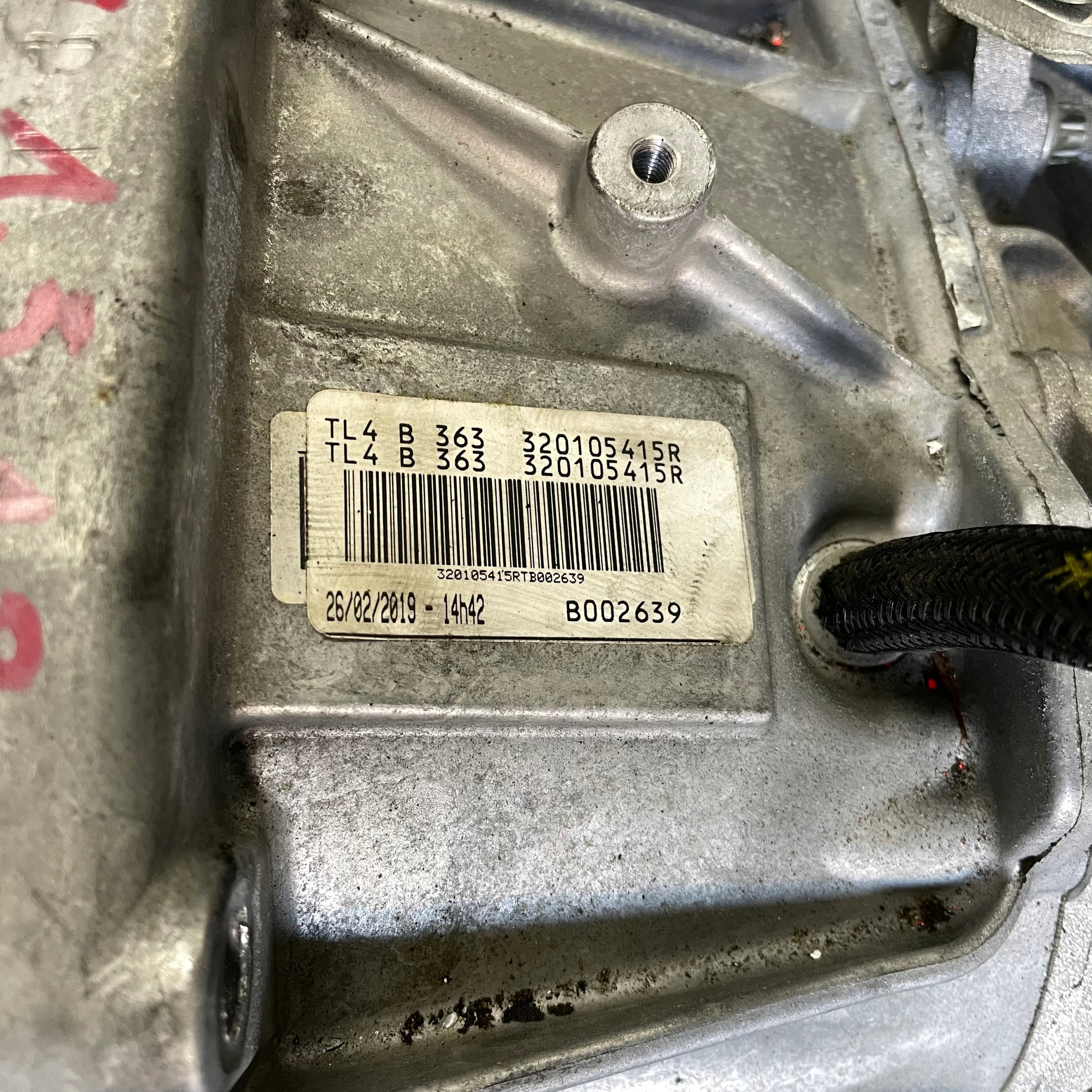 RENAULT KANGOO III 1.5 DCI ADBLUE GETRIEBE TL4B363