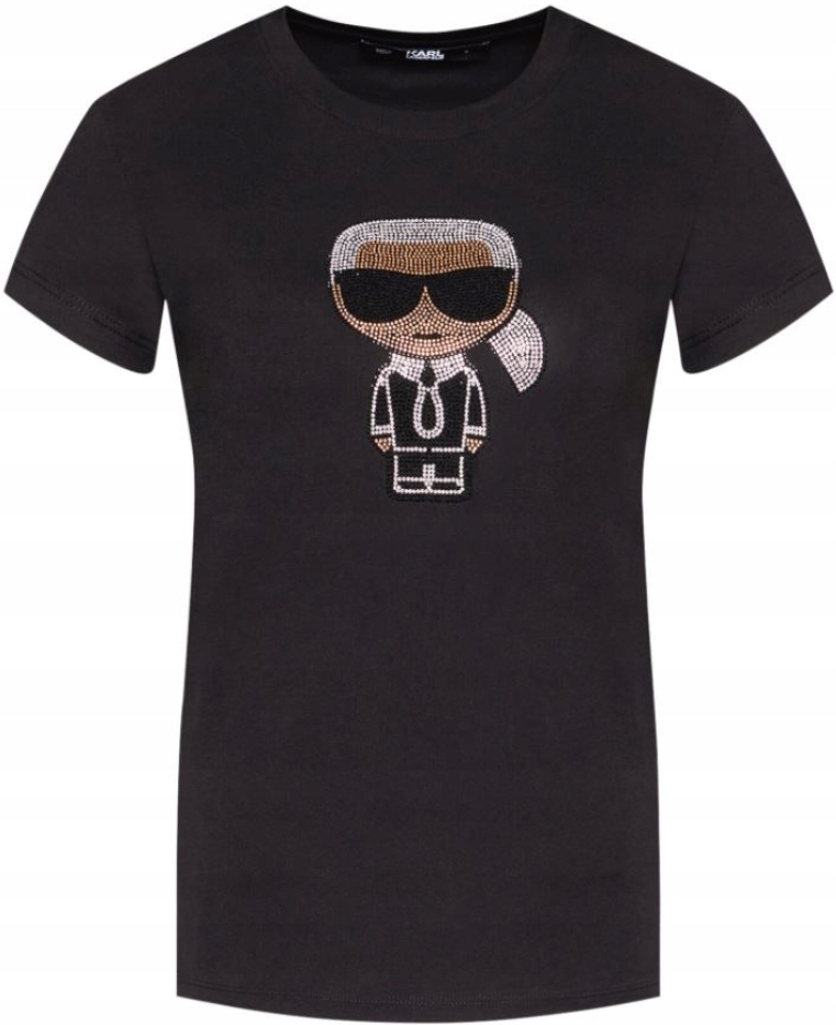 

-41% Karl Lagerfeld T-shirt Damski 210W1726 L