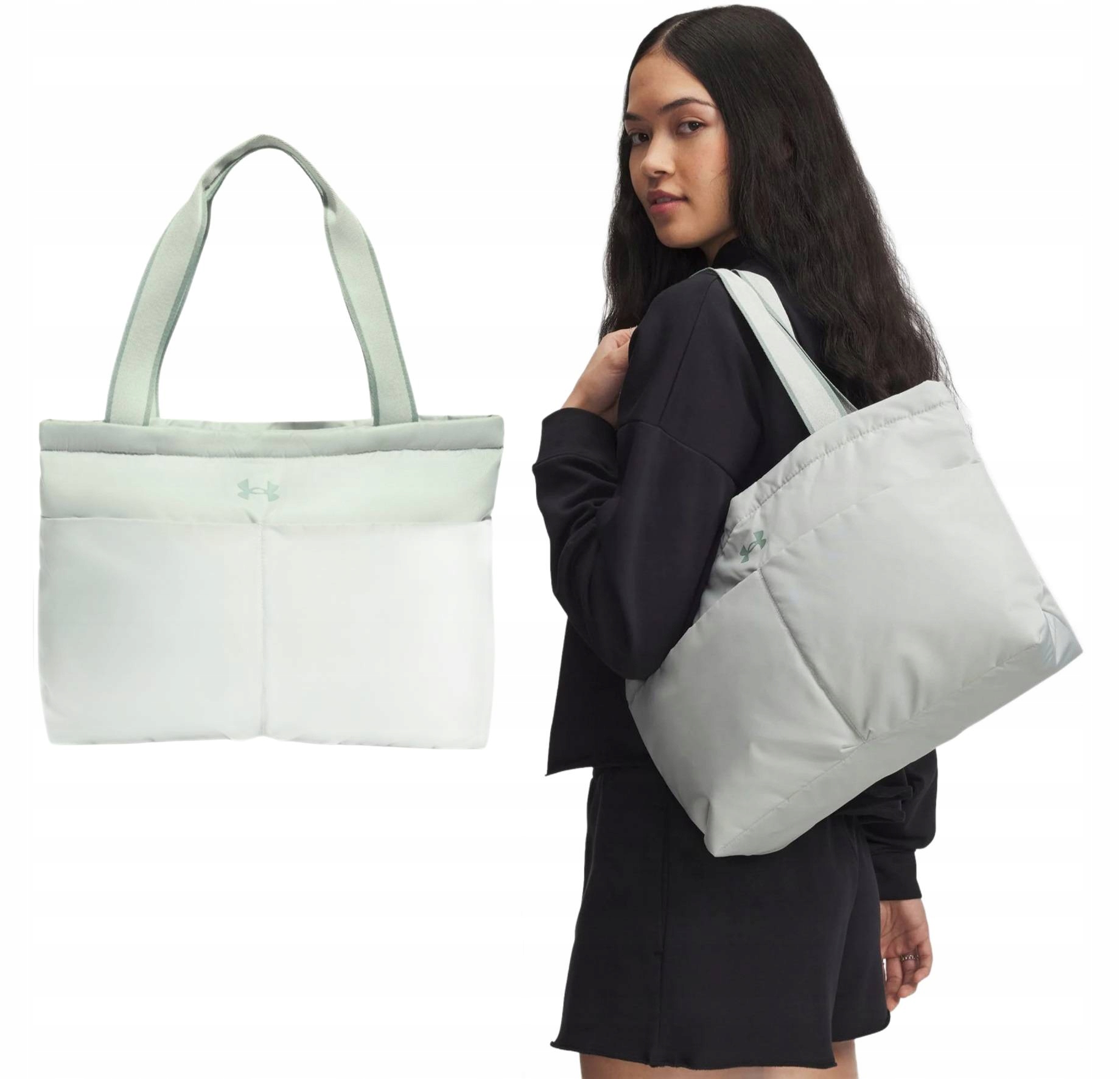 Damska torba Under Armour Ua Studio Lite Tote Szoperka turkusowa