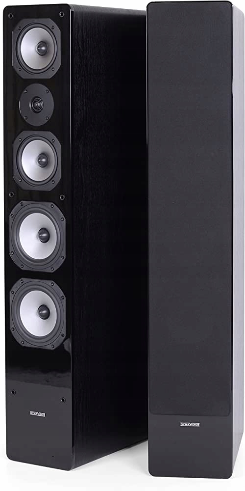 Dynavoice Challenger M-65 Kolumny Podłogowe Czarne Stereo Para 2 Sztuki