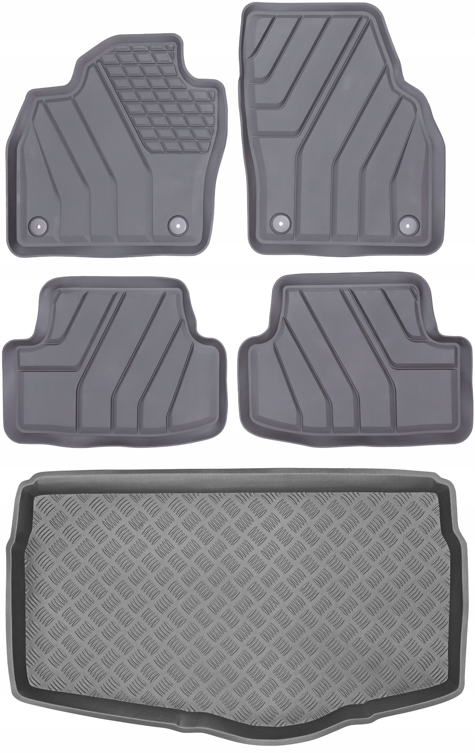 Volkswagen T-Cross Suv 2018 Sada Koberce rohož