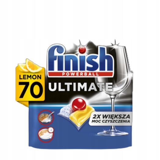 Levně finish tablety do myčky ultimate all-in-1 70 lemon