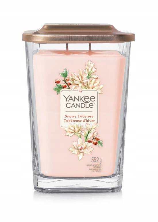 

Snowy Tuberose Yankee Candle Elevation duża świeca