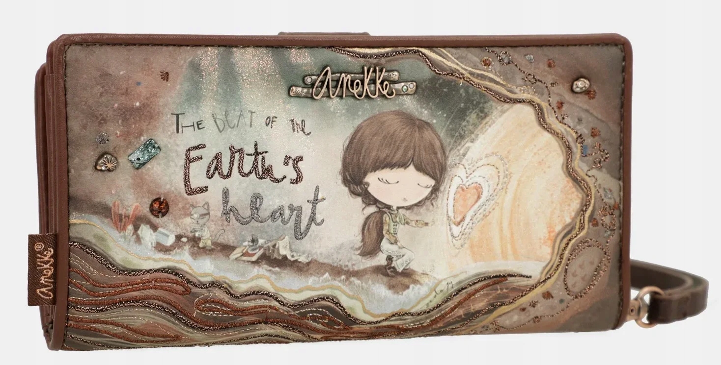 Anekke Core – duży twardy portfel Rfid