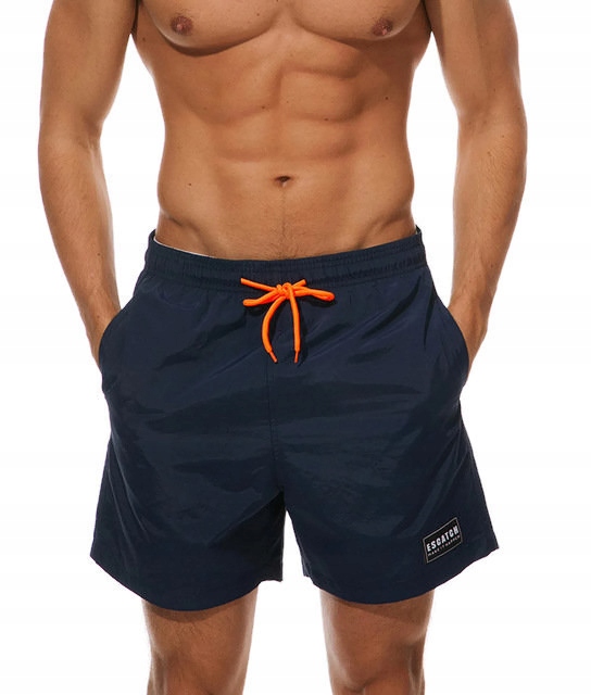 

Kąpielówki Męskie Szorty Spodenki Atramentowe - XL