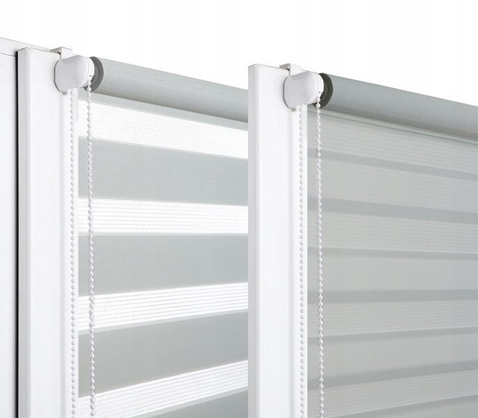 ROLETY DZIEŃ NOC NA WYMIAR Z NAPINACZEM 39x150 cm