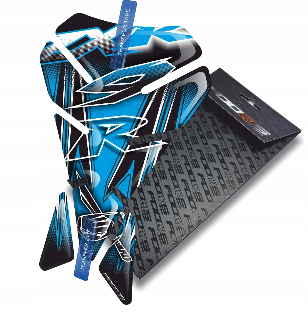 Tank-pad V1 od firmy Fooqs pro Kawasaki ZX-9-R Modrý