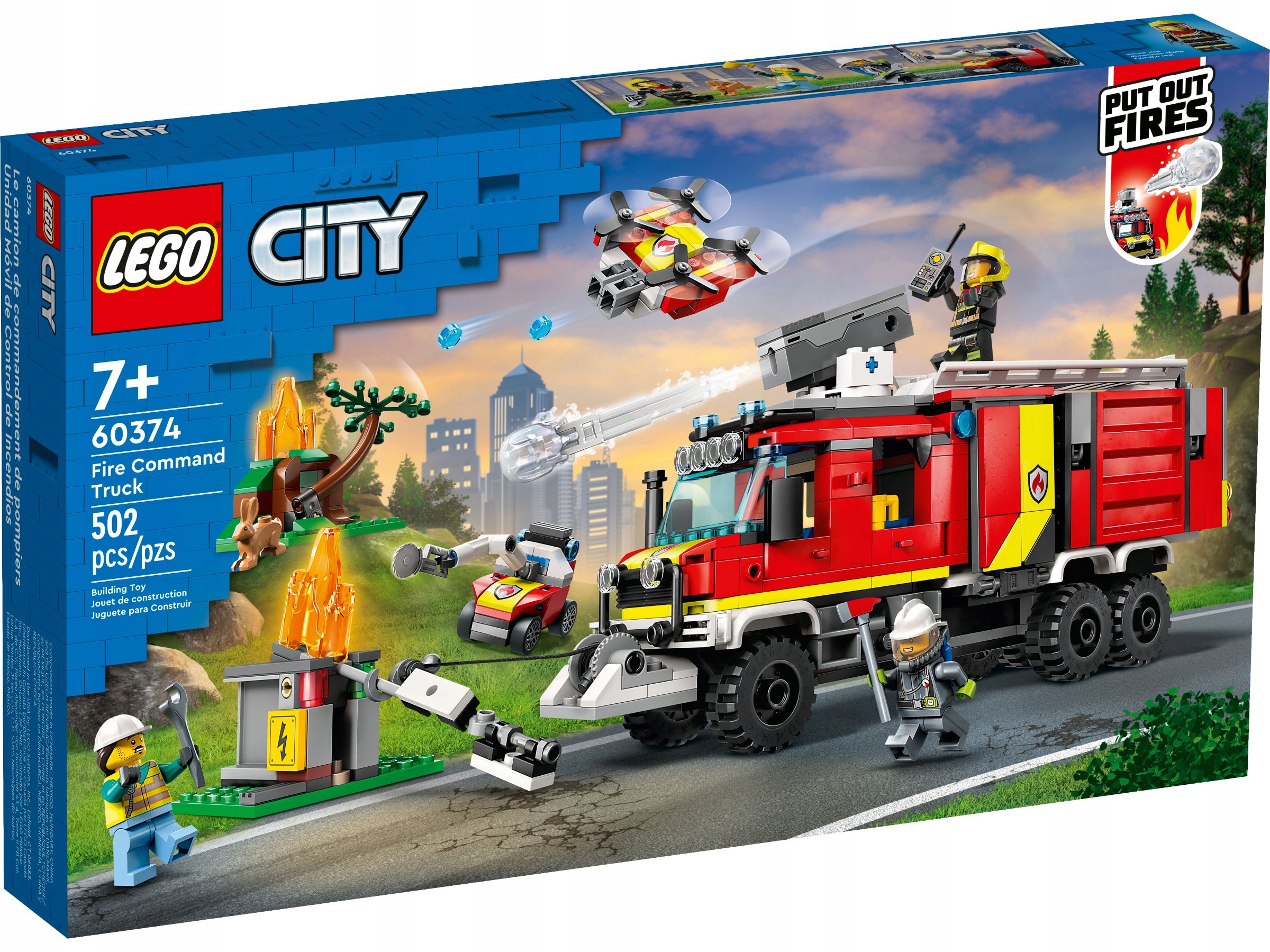 

Lego 60374 City Terenowy Pojazd Straży Pożarnej