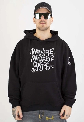 Mikina Stoprocent Mikina S Kapucí v naší pohádce, černá