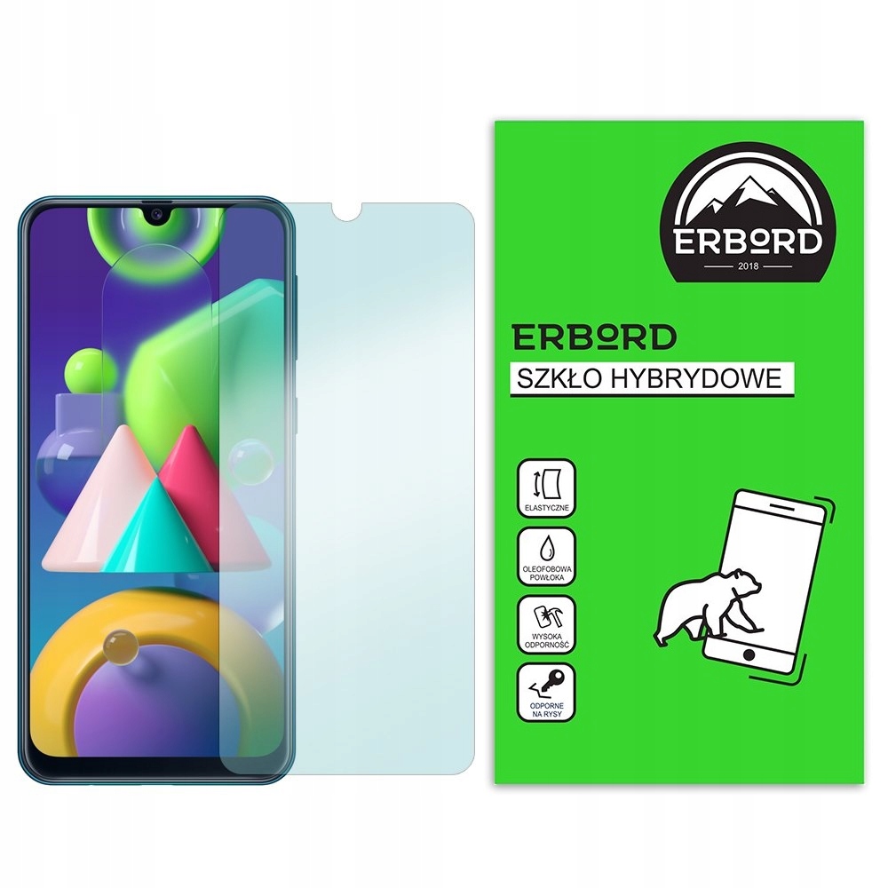 

Szkło Hybrydowe Erbord do Samsung Galaxy M21