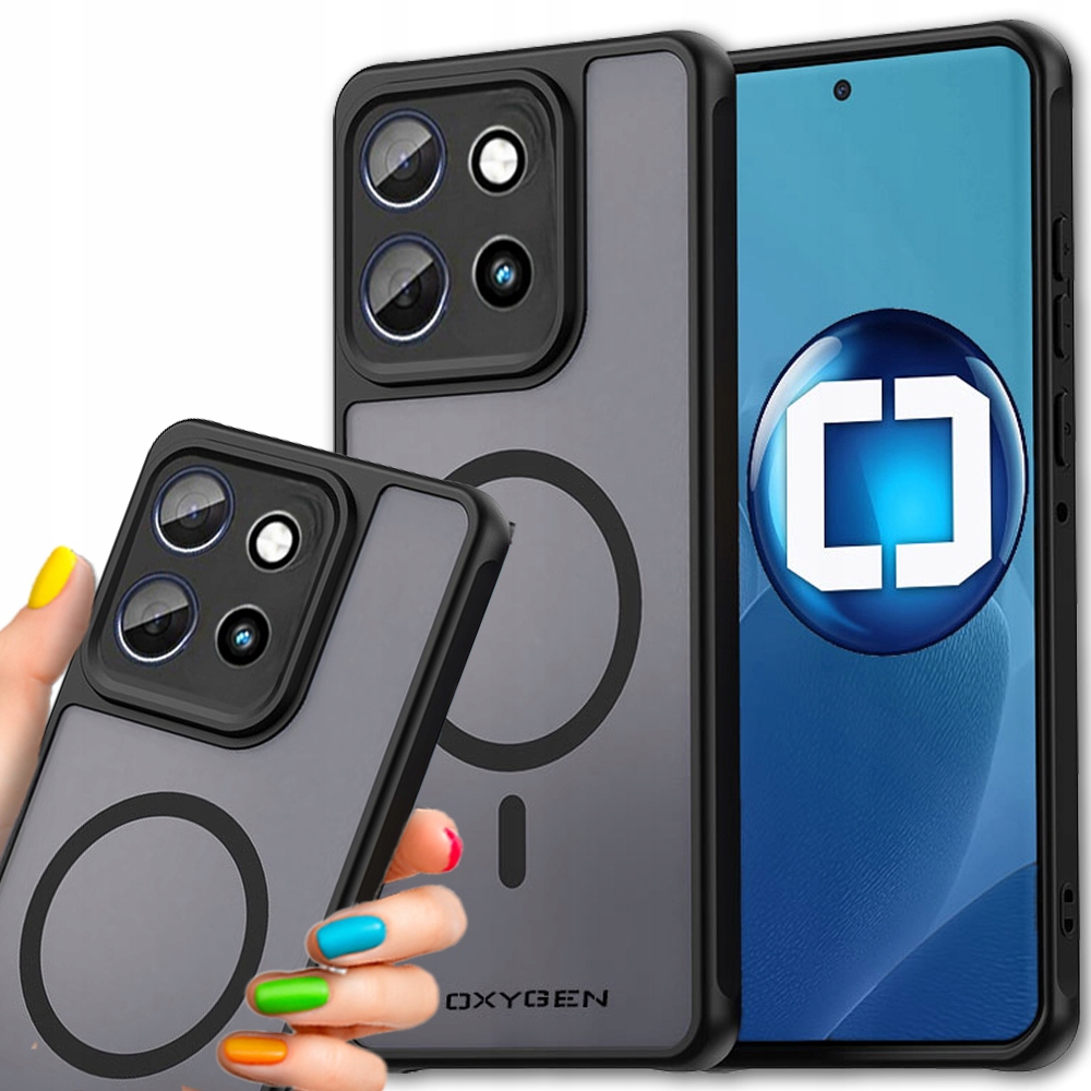 Etui na telefon Case Obudowa Oxygen Mat MAGSafe do Motorola Edge 60 Neo