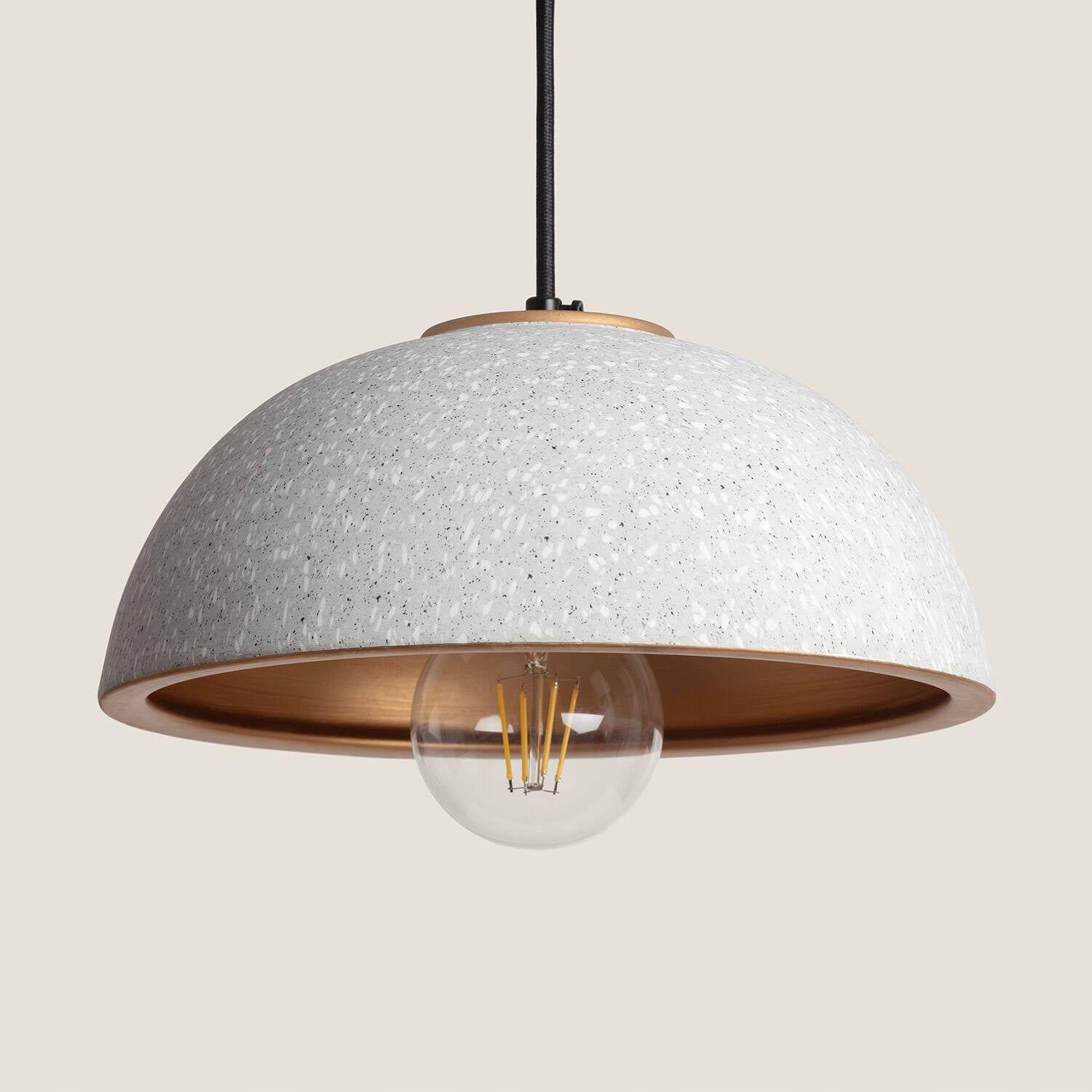 Závěsná keramická lampa Crowe