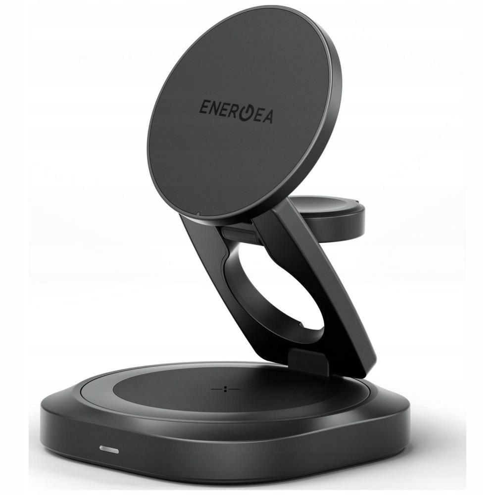 Nabíjačka Energea Alumag Gyro 360 otočná Qi2.2 25W skladacia