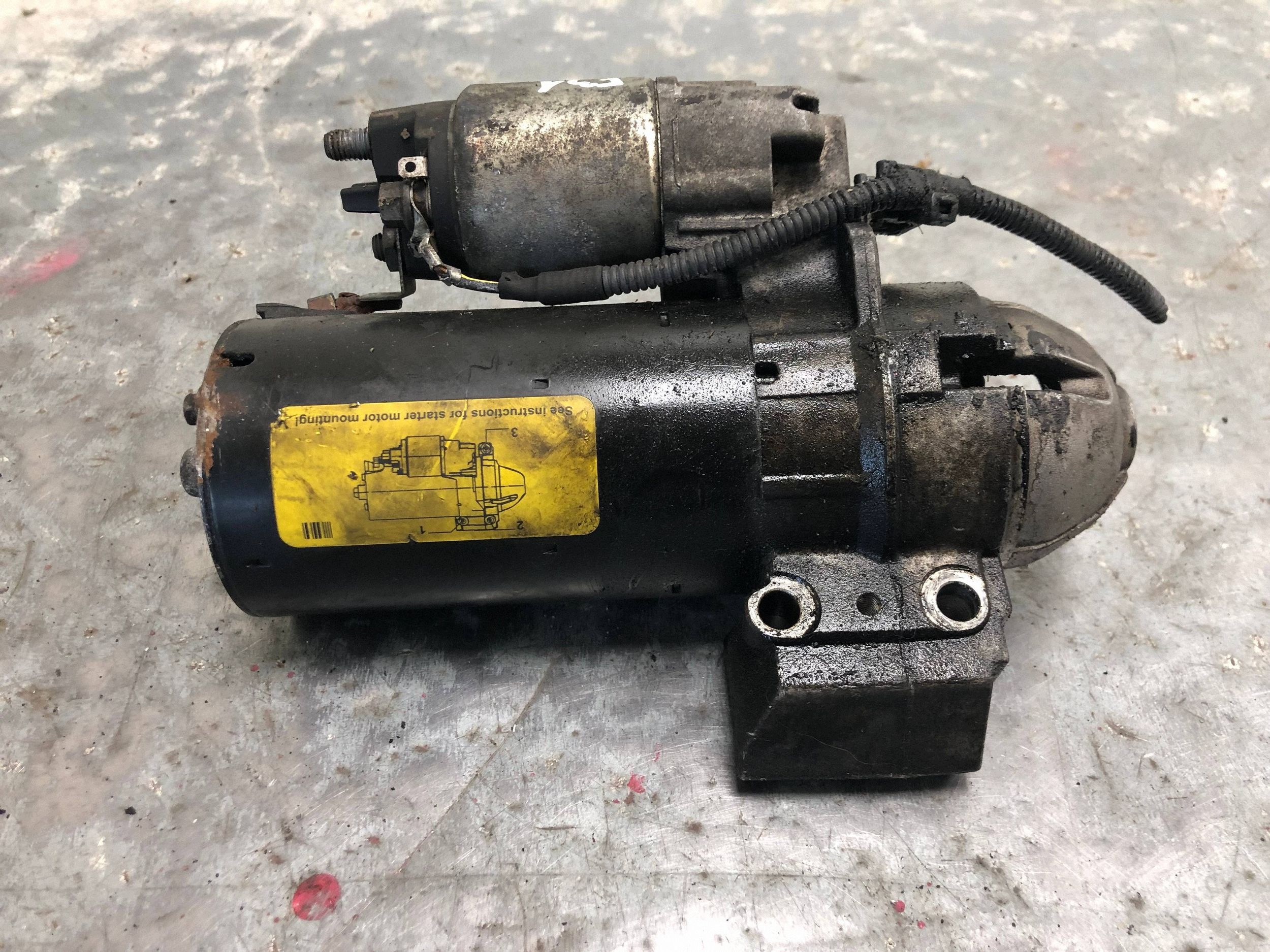starter BMW F31 2.0D 7801203