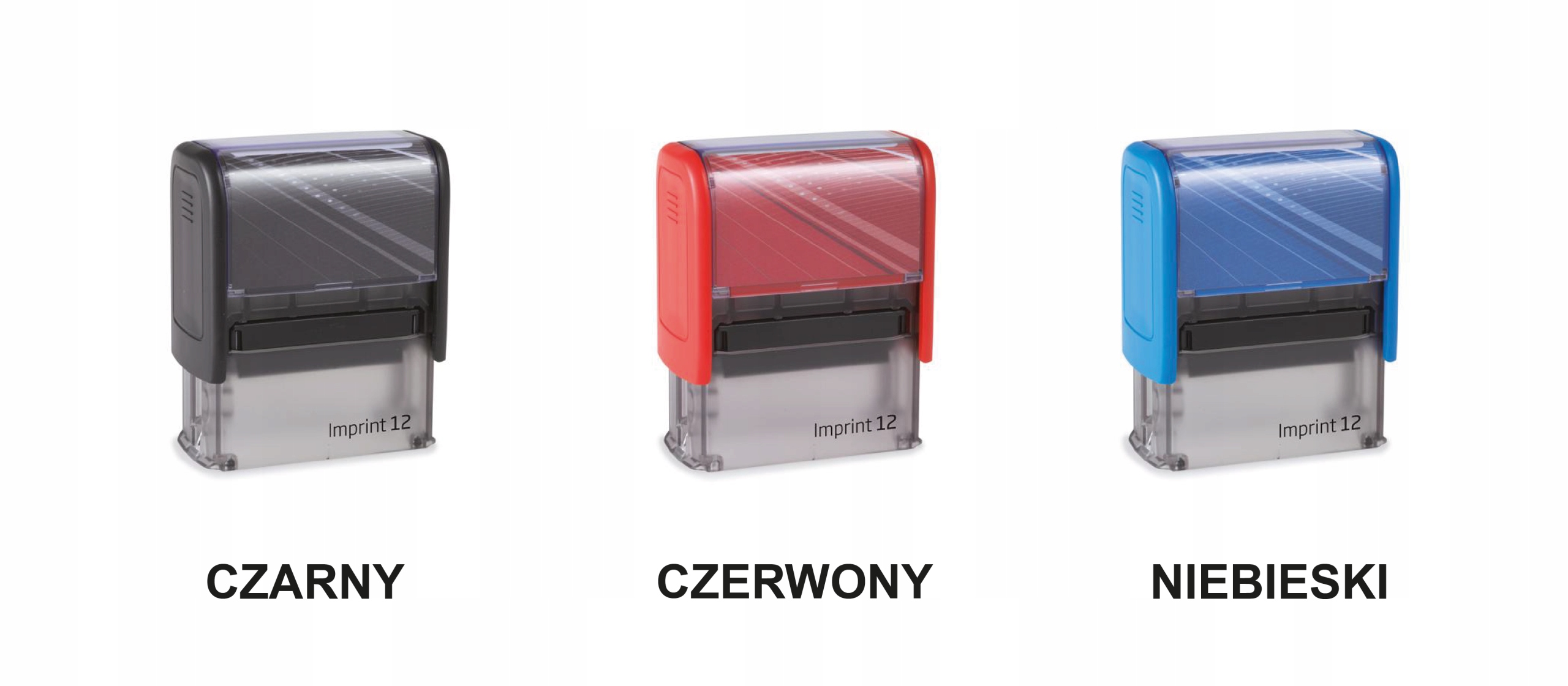 Pieczątka LEKARSKA PIELĘGNIARKA Trodat Imprint 8912 47x18mm +projekt +gumka Liczba wersów 5-6 wersów