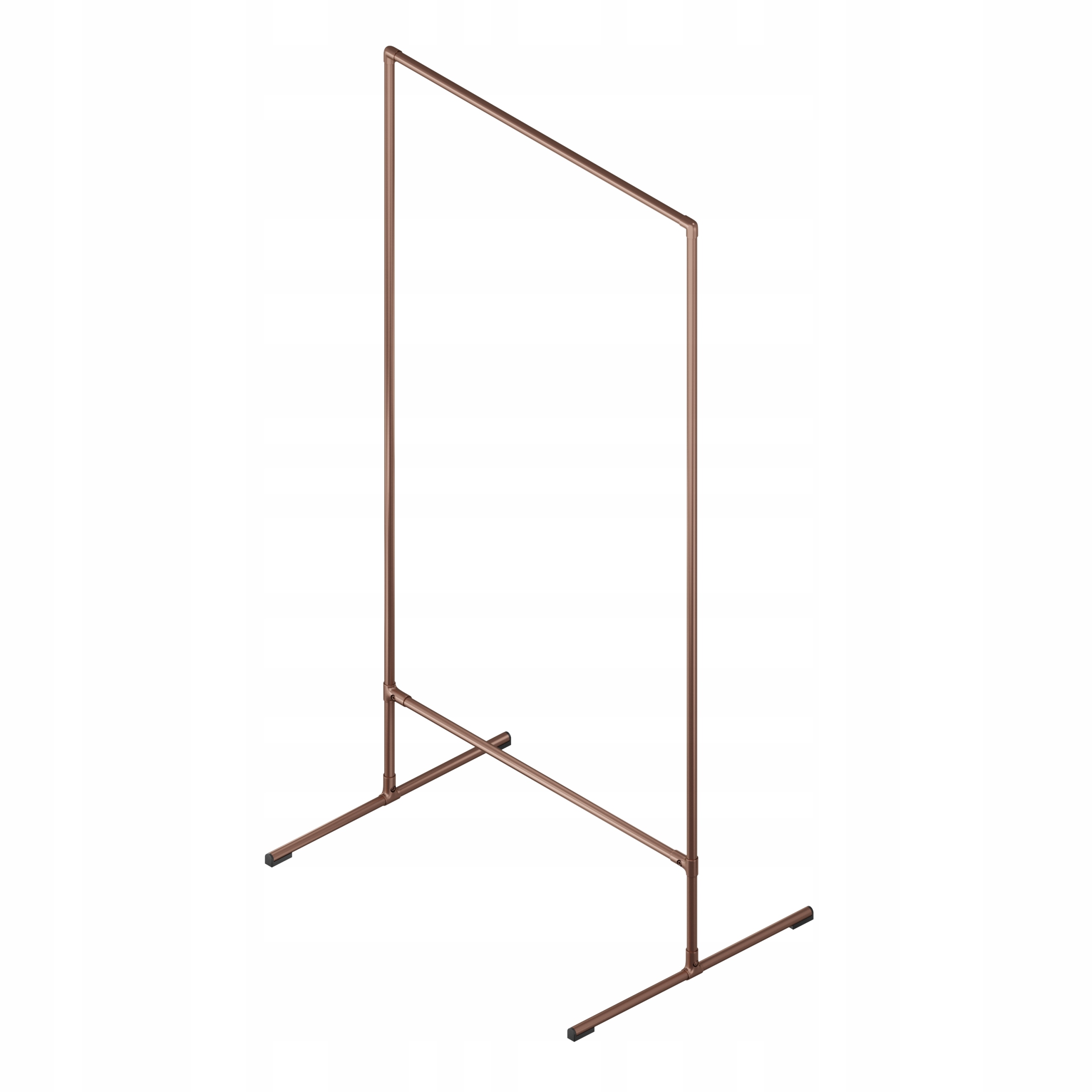 Stojanový Kovový Věšák Na Oblečení Měděný Stojan 1x2 m Fonger