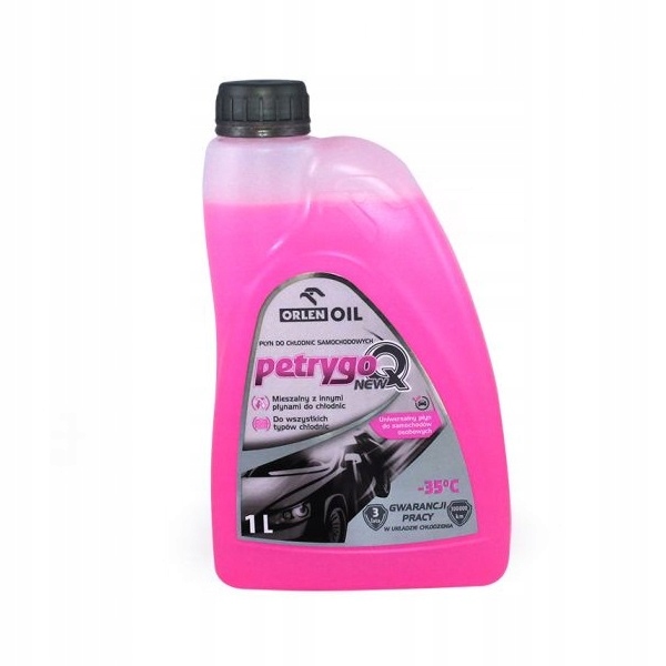 Orlen Oil Petrygo Q mieszalny płyn do chłodnic -35°C QFP281B10 1L