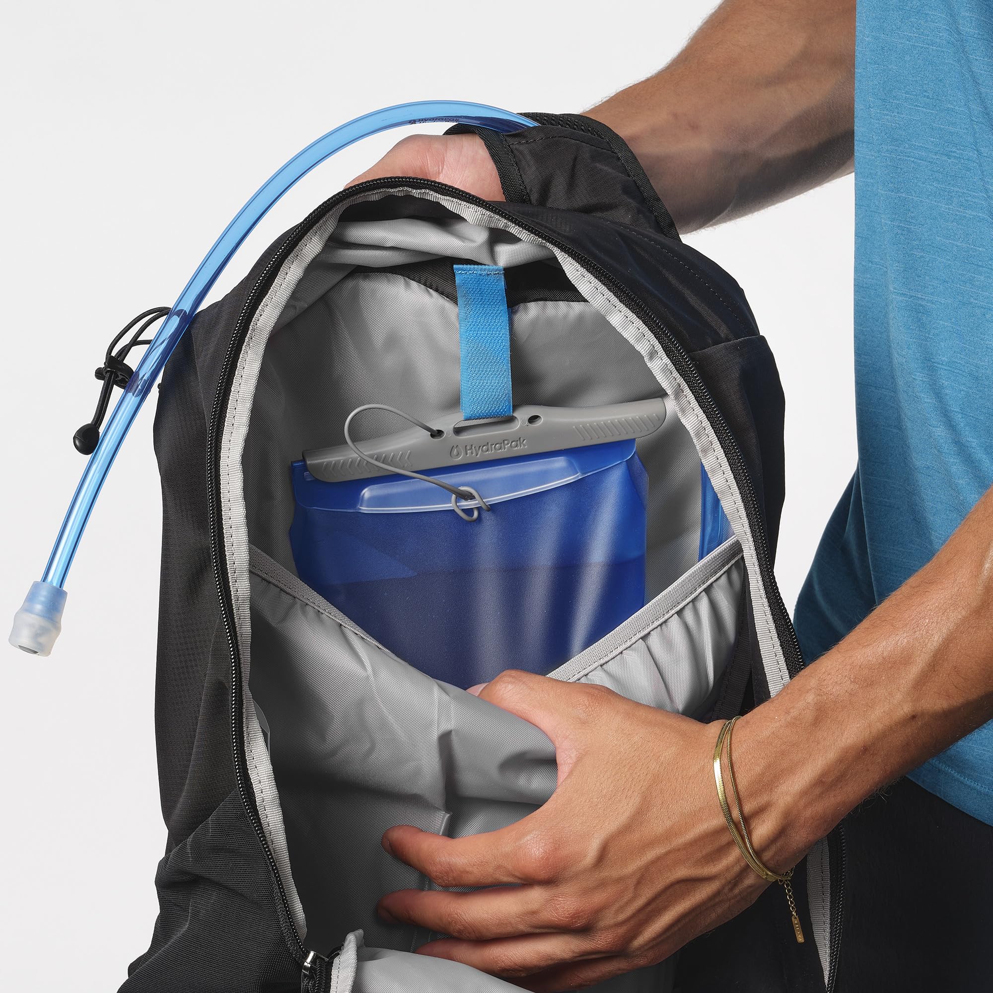 SALOMON Trailblazer 20 Plecak Turystyczny Unisex Lekki Wygodny Czarny — miniatura 9