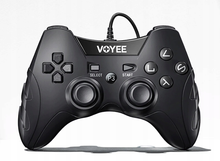 VOYEE Pad przewodowy do konsoli Ps3 /PC ` Zasilanie USB