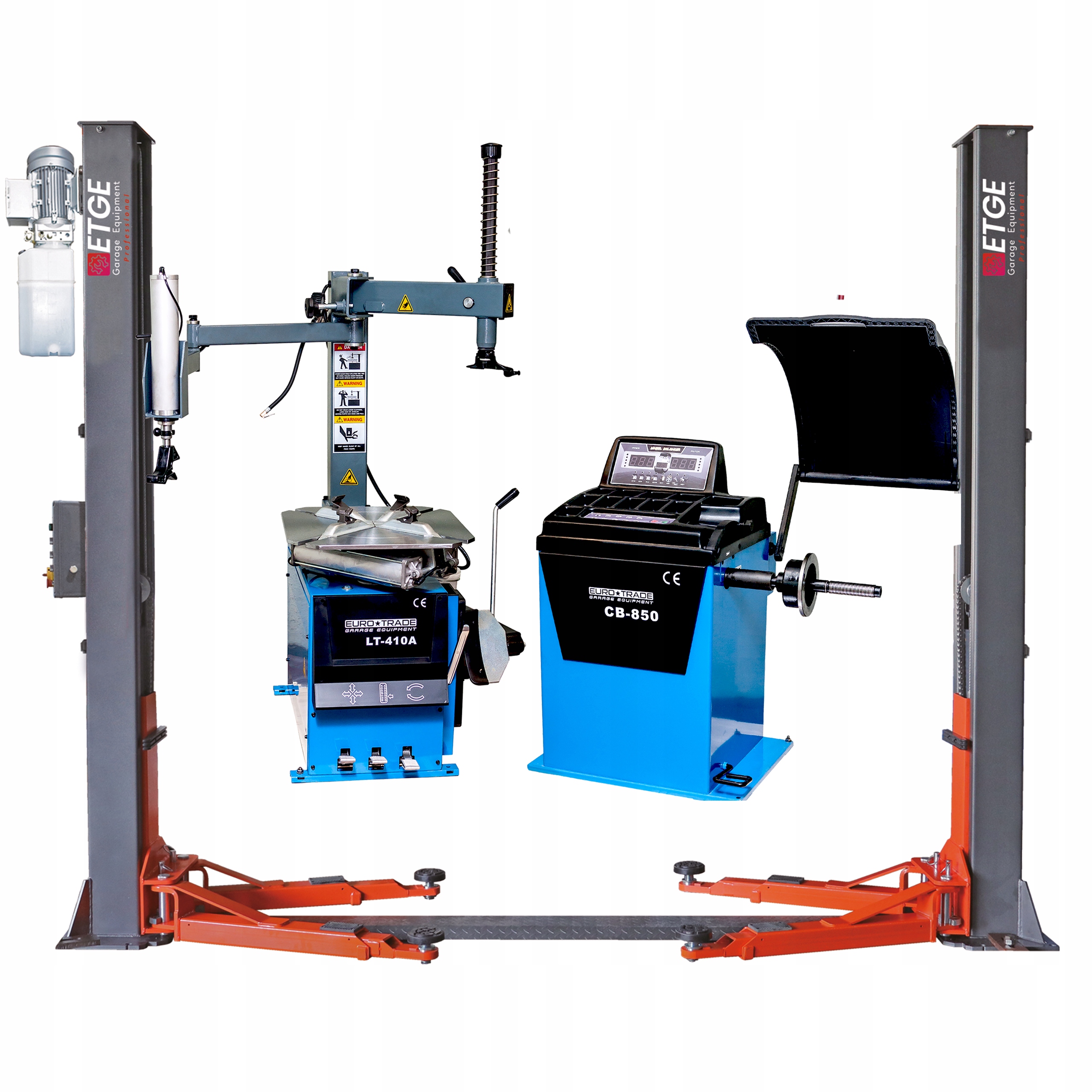 Підйомна колона балансувальна машина