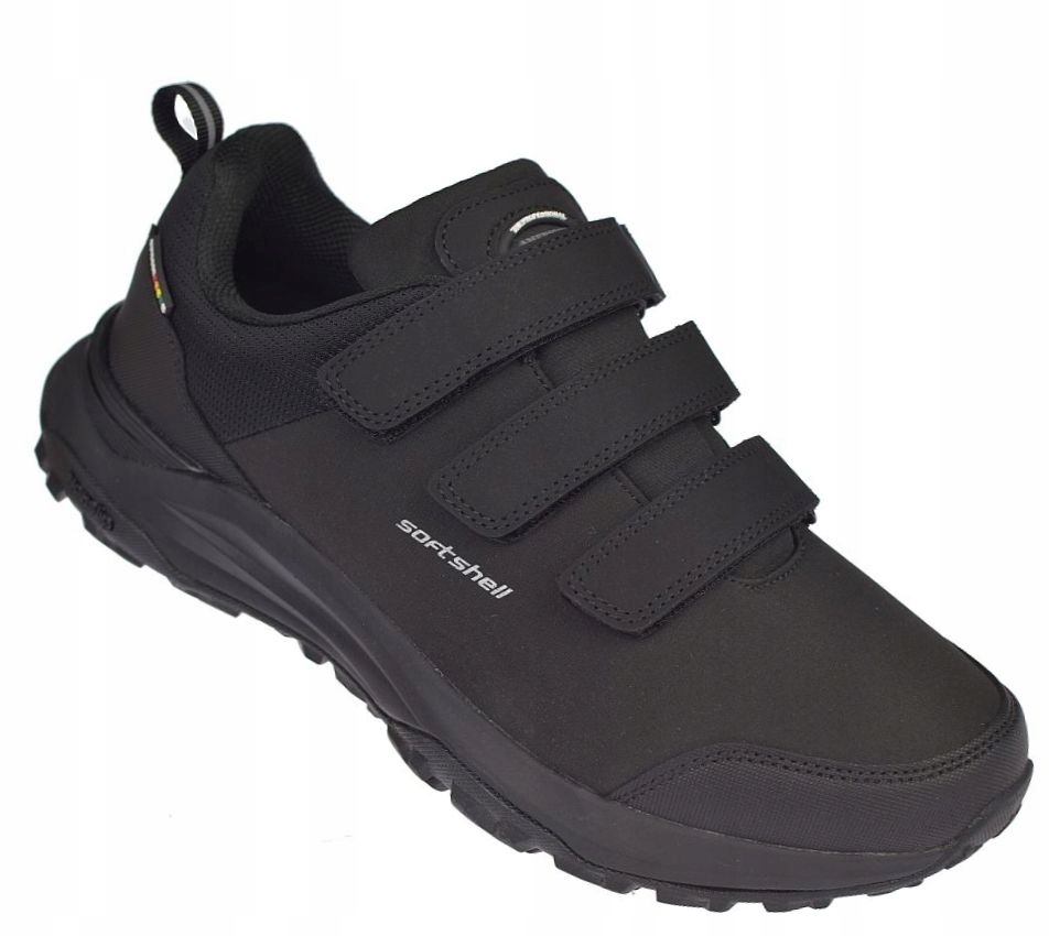 Trekové boty na suchý zip American HL223 s membránou softshell vel 40
