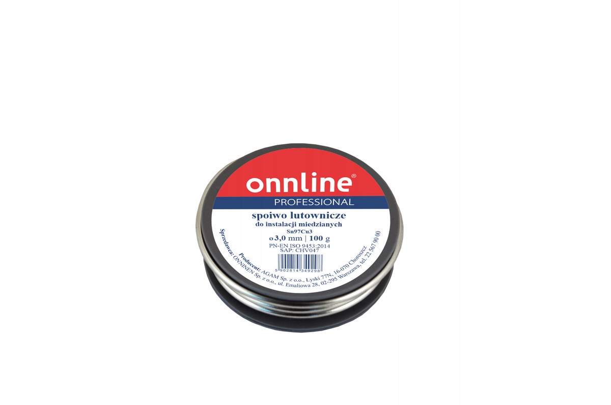 LUT MIĘKKI SN97CU3 3,0MM 100G ONNLINE