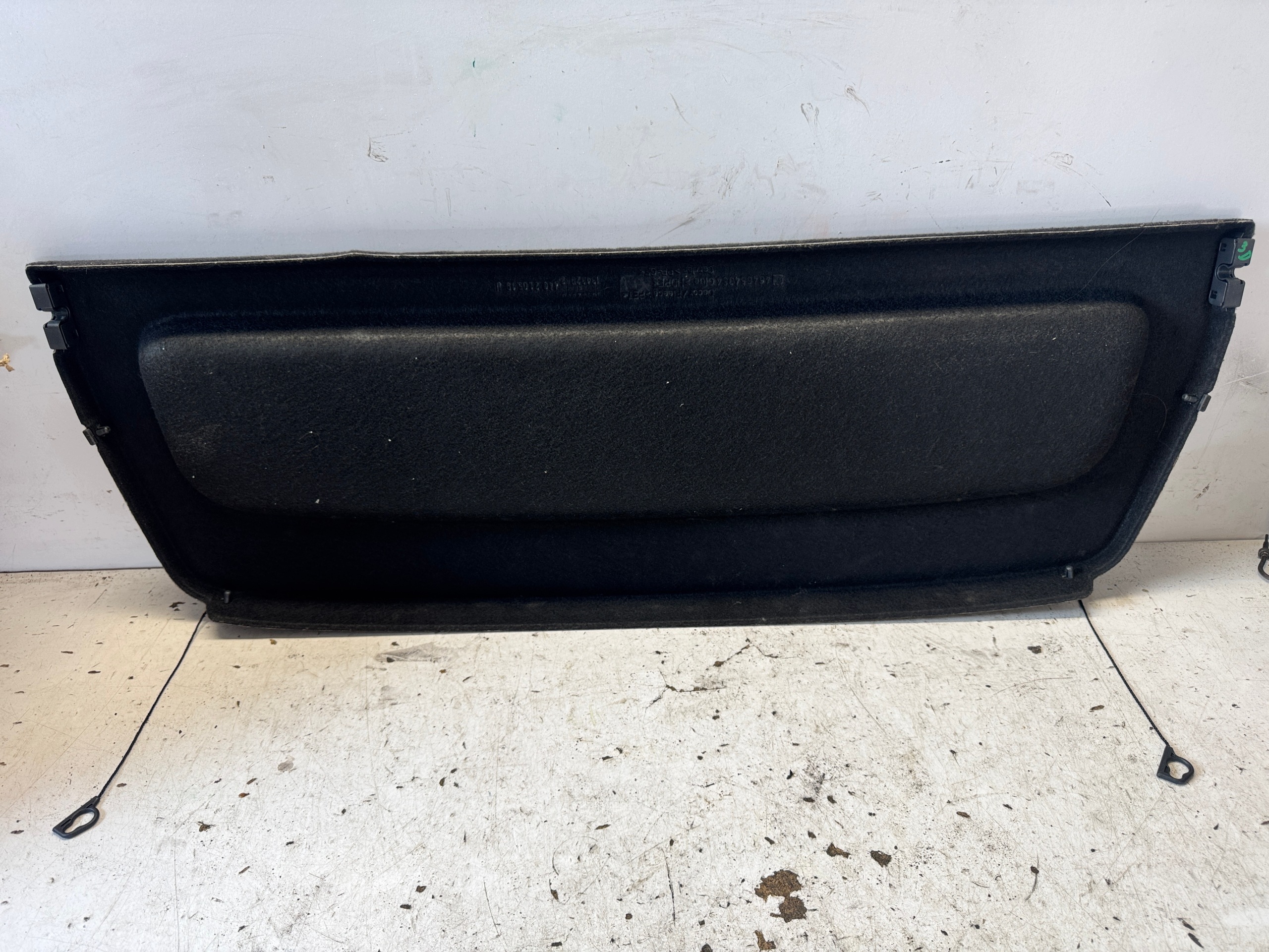 OPEL CORSA E 3D 3 door plato boot original 13432982