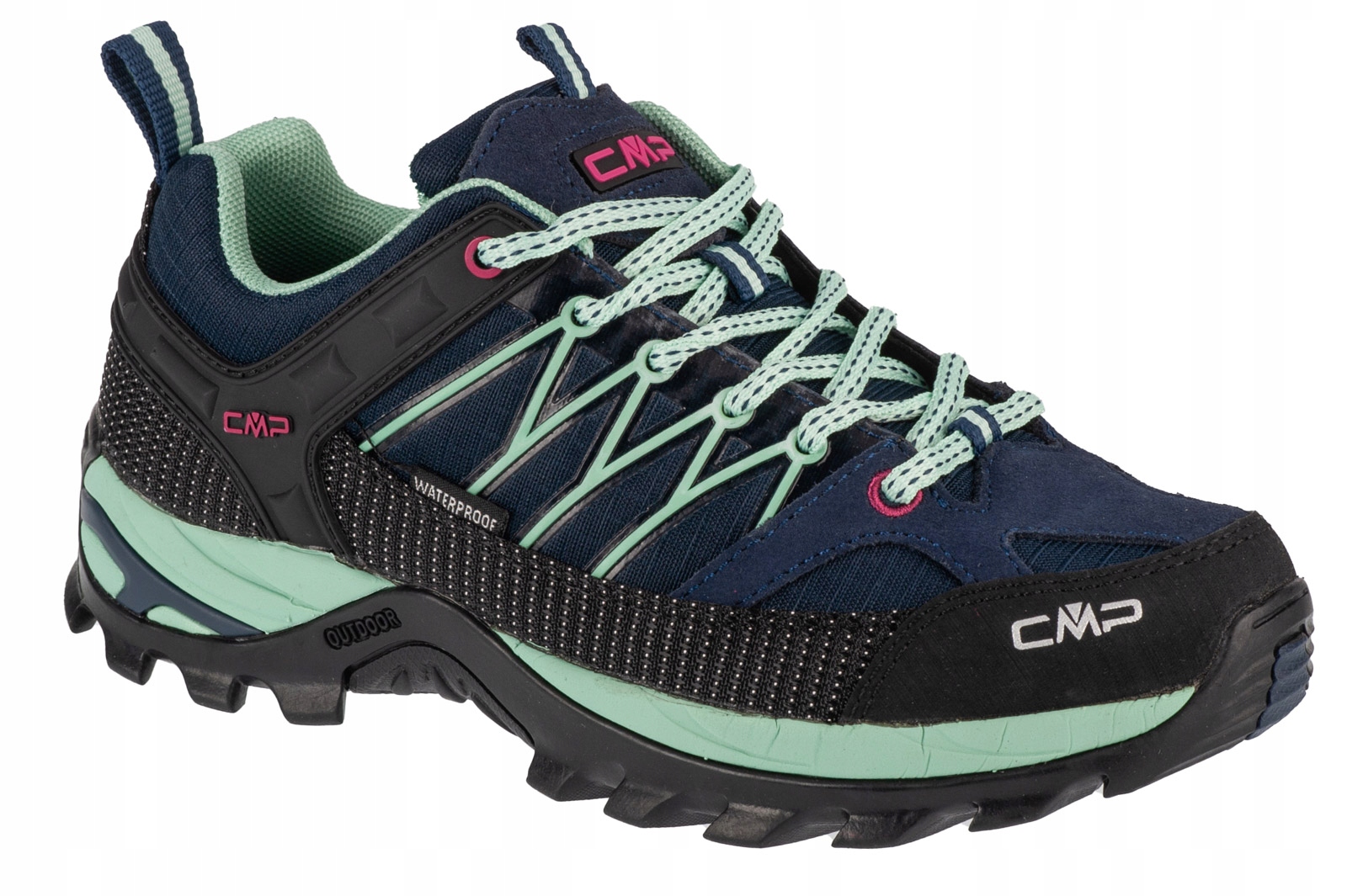 Cmp Rigel Low Wmn Wp [36] Dámské trekové boty semišové, tmavě modré