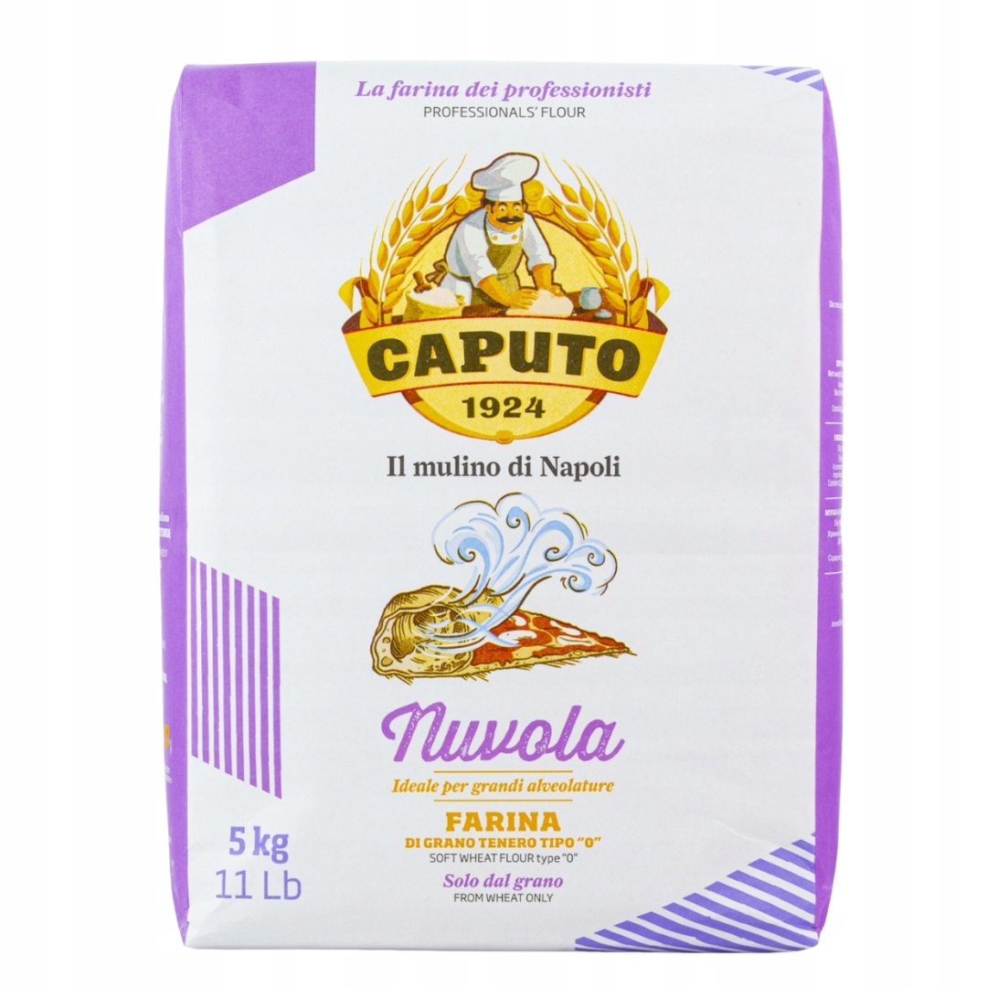 Levně Mouka Caputo Nuvola 5 kg originální italská mouka na pizzu s provzdušněnými okraji