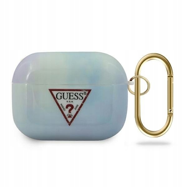 Guess GUACAPTPUMCGC02 AirPods Pro coverniebieski/blue Tie & Dye Collect