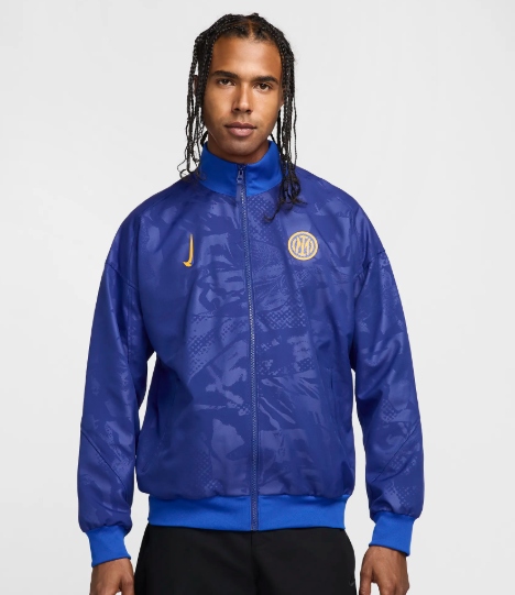 Předzápasová bunda Nike Dri-FIT Inter Milan Strike vel M